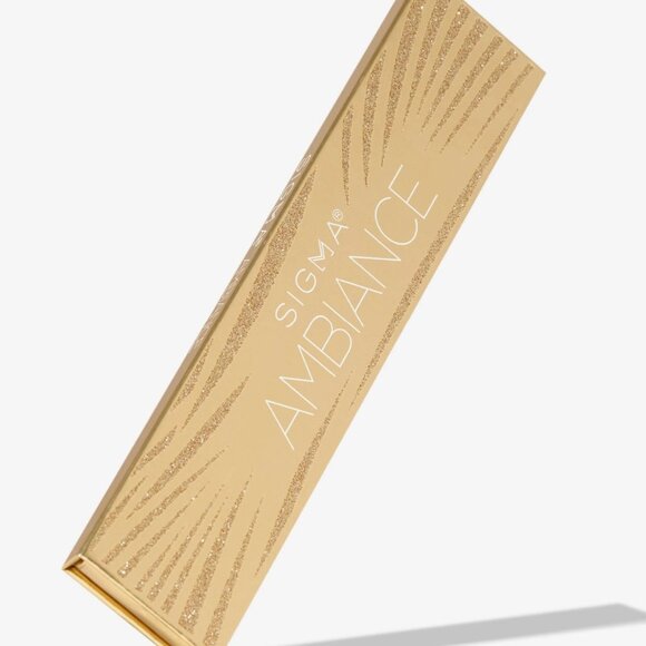 Sigma Beauty Ambiance Eyeshadow*Palette~7 Luminous Neutral & Gold Shades NIB - Picture 5 of 11